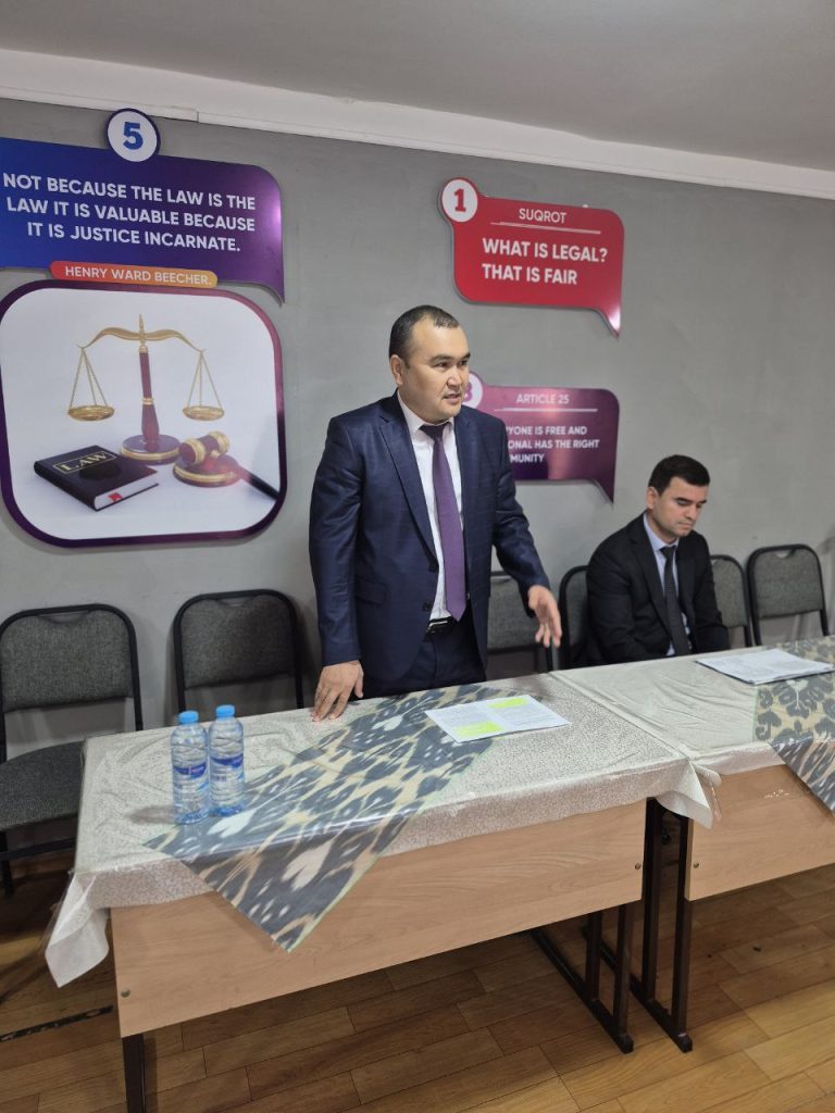 Andijon viloyati Ma'muriy sudi sudyasi